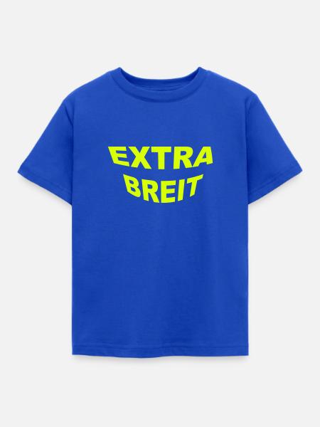 EXTRA BREIT EXTRABREIT - Kinder T-Shirt - Royalblau