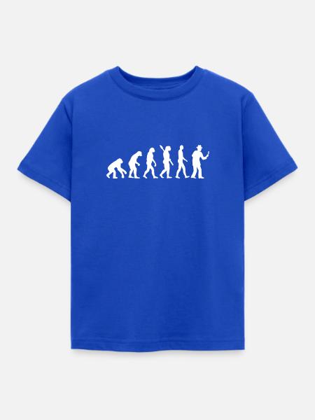 Detektiv - Kinder T-Shirt - Royalblau