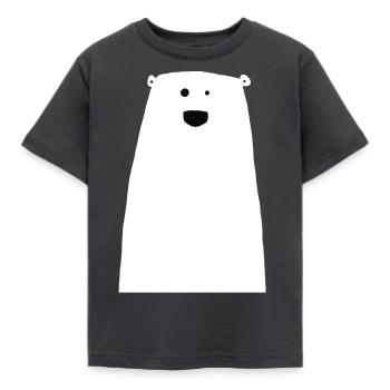 Heureux, mignon ours polaire - T-shirt Enfant - charbon - Devant - AI Model Kid Female (0cm)