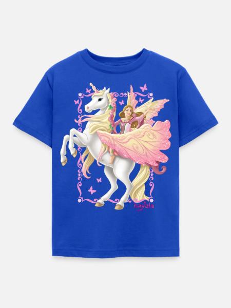 Schleich bayala Feya rides on rising Pegasus - Kids' T-Shirt - royal blue