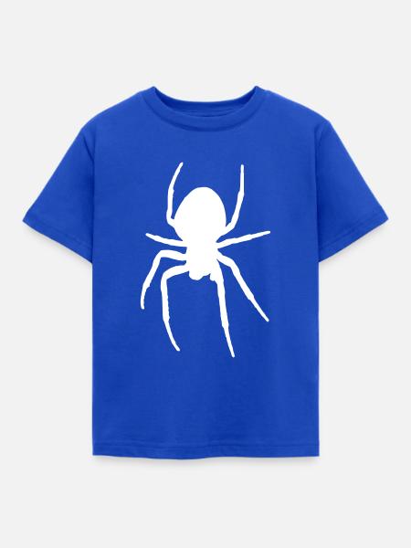 Spinne - Kinder T-Shirt - Royalblau