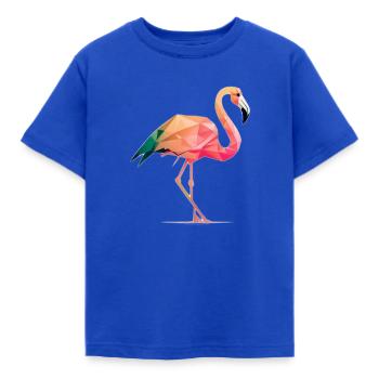 Pinguin - Kinder T-Shirt - Royalblau - Vorne - AI Model Kid Female (0cm)