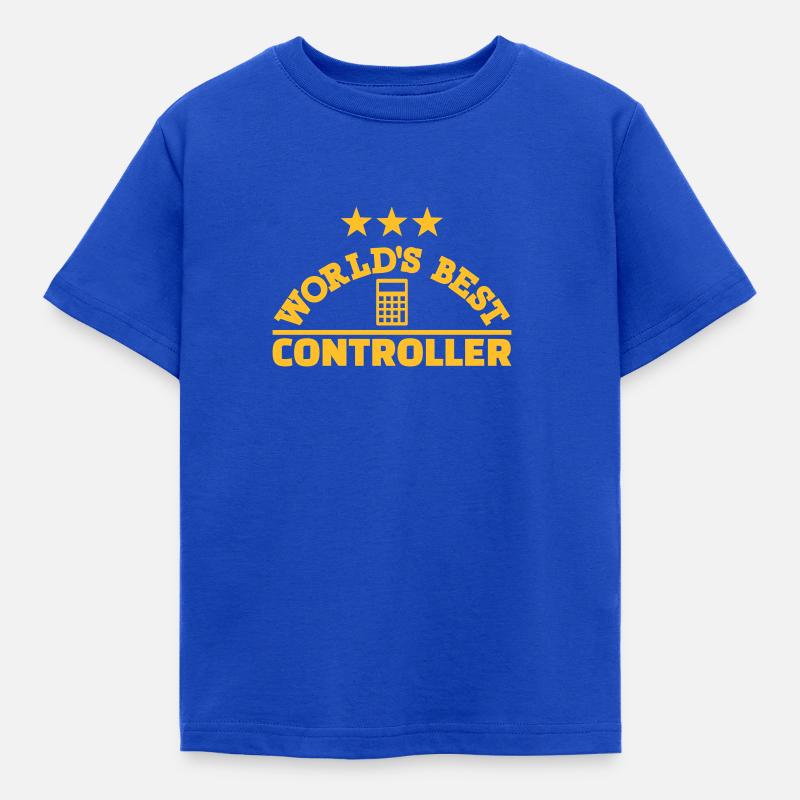 Controller - Kinder T-Shirt - Royalblau
