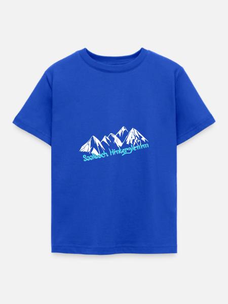 Saalbach Hinterglemm - Kinder T-Shirt - Royalblau