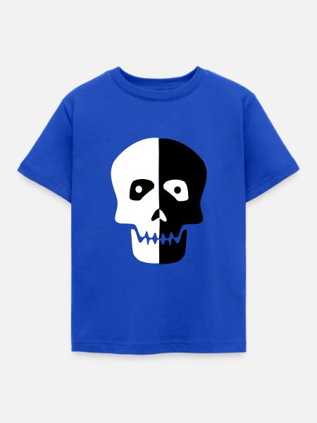 coole - Kinder T-Shirt - Royalblau