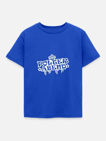 Polterabend Polter Hochzeit - Kinder T-Shirt - Royalblau
