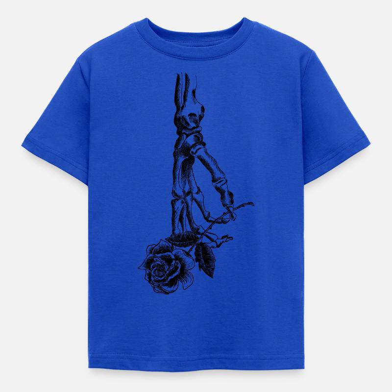 Skeleton - T-shirt Enfant - bleu royal