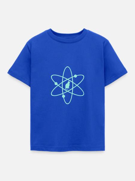 Atomicat - Kinder T-Shirt - Royalblau