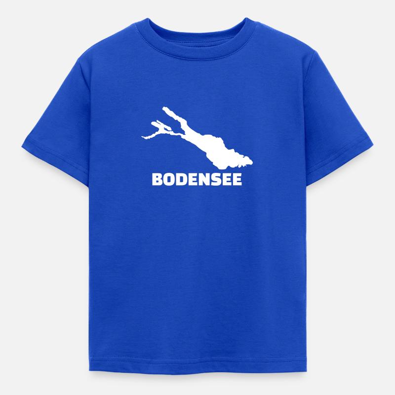 Bodensee - Kinder T-Shirt - Royalblau