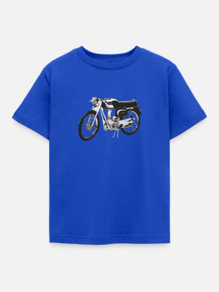 Moped 2 - Kinder T-Shirt - Royalblau