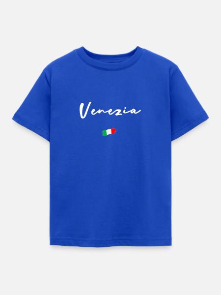 VENEZIA - Kinder T-Shirt - Royalblau