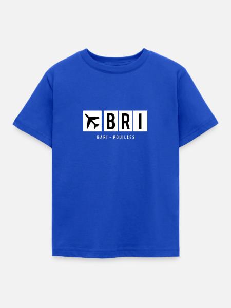 BARI AIRPORT - Kinder T-Shirt - Royalblau