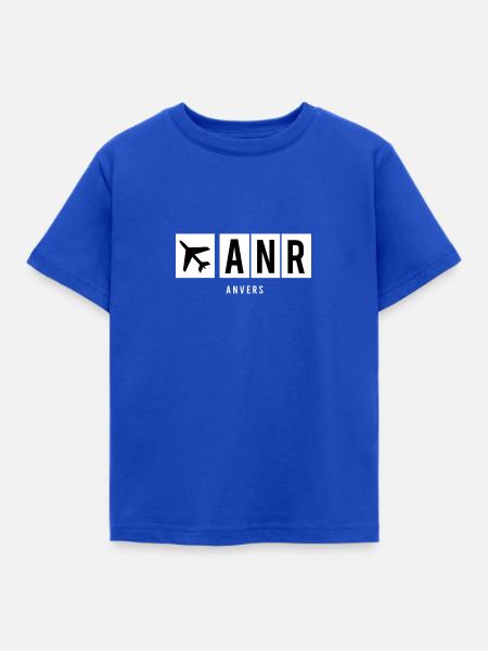 ANVERS AIRPORT - Kinder T-Shirt - Royalblau