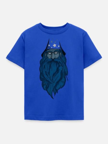 Zauberer - Kinder T-Shirt - Royalblau