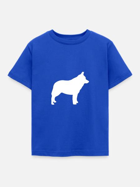 Schipperke - Kinder T-Shirt - Royalblau