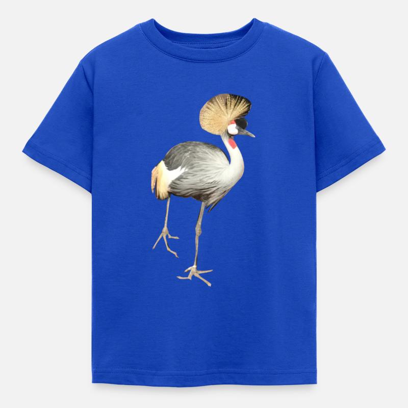 Vogel - Kinder T-Shirt - Royalblau