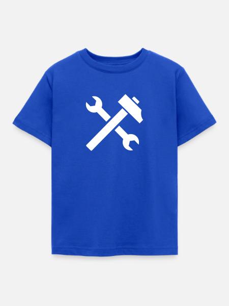 Werkzeug - Kinder T-Shirt - Royalblau