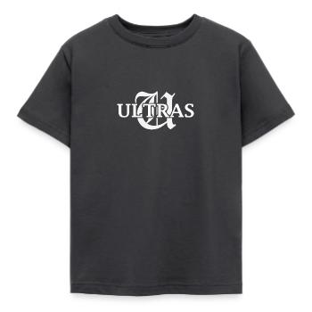 Ultras Solgan - Kids' T-Shirt - dark grey - Front - AI Model Kid Female (0cm)