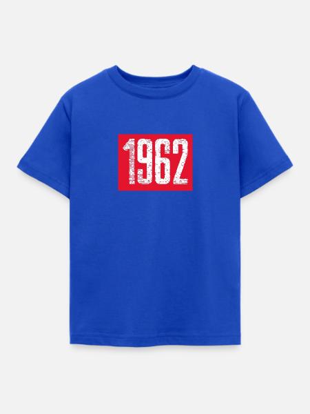 1962 - Kinder T-Shirt - Royalblau