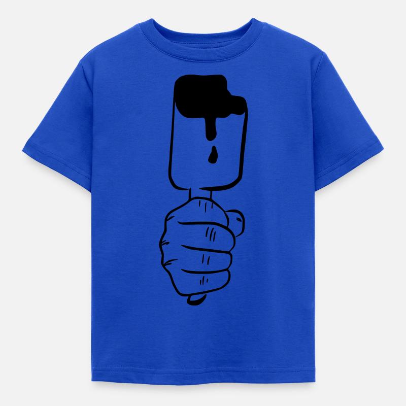 Envie de glace. - T-shirt Enfant - bleu royal