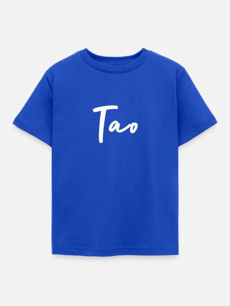 Tao - Kinder T-Shirt - Royalblau