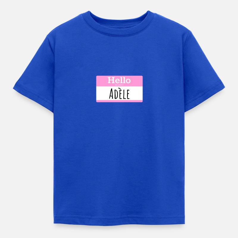 HELLO MY NAME IS - Kids' T-Shirt - royal blue