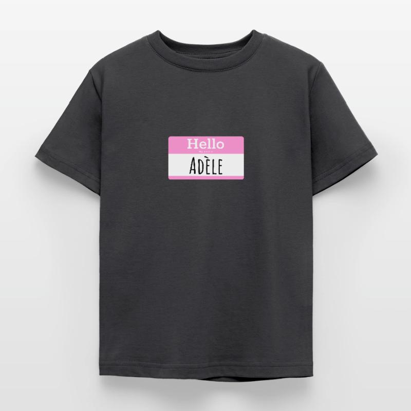 HELLO MY NAME IS ADÈLE T-shirt Enfant