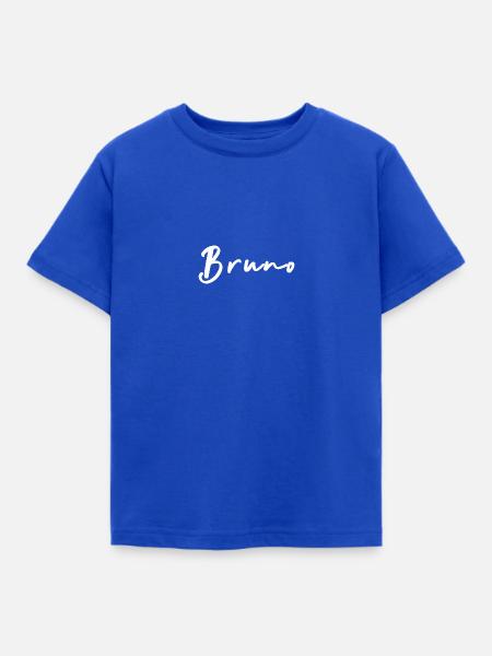 Bruno - Kinder T-Shirt - Royalblau