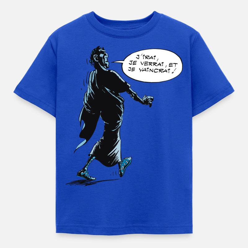 Asterix & Obelix - César veni vidi vici - Kinder T-Shirt - Royalblau
