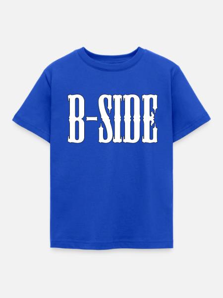 B-Side - Kinder T-Shirt - Royalblau