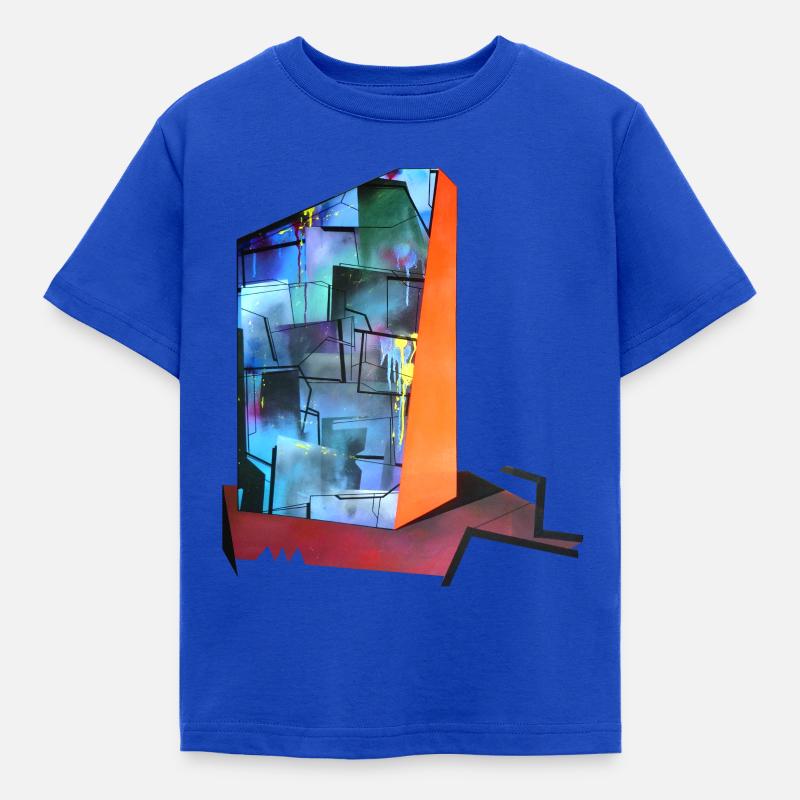 Monolith - Kinder T-Shirt - Royalblau