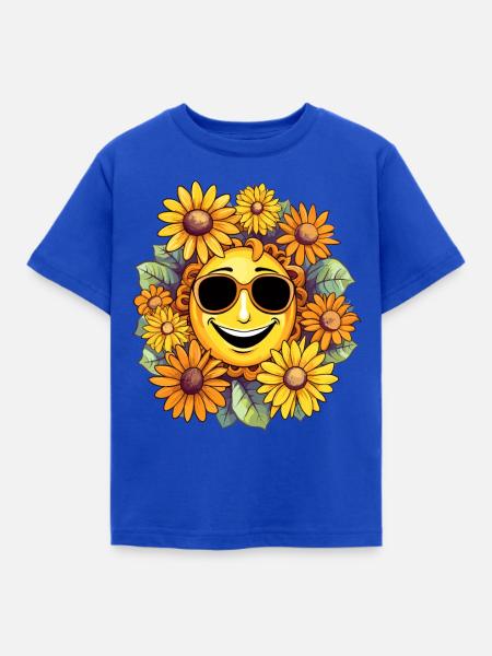 HAWAII OUTFIT - Kinder T-Shirt - Royalblau