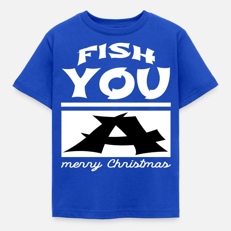 Under the Tree Birthday Computer Couples Axolotls - Kids' T-Shirt - royal blue