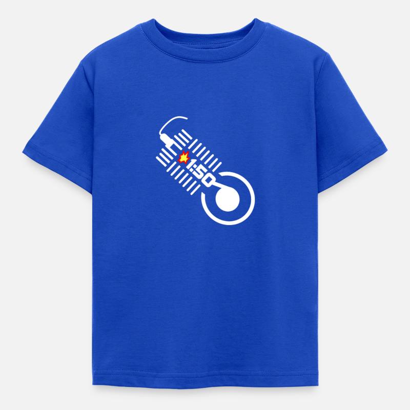 Motor - Kinder T-Shirt - Royalblau