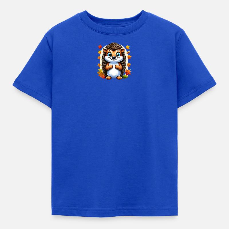 Karl le hérisson (hérisson) - T-shirt Enfant - bleu royal