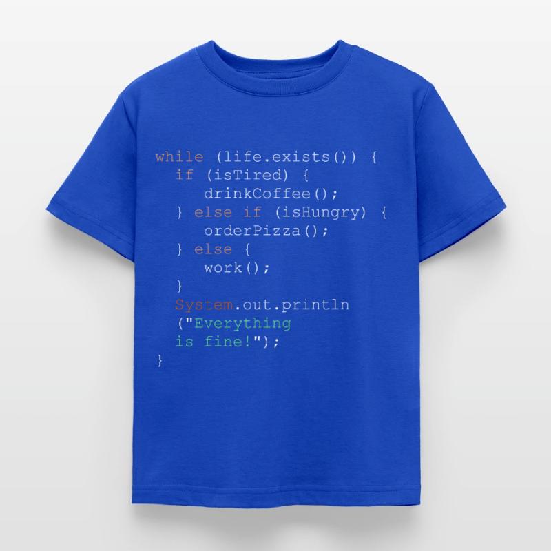 Programmation, programmeur et code de programme T-shirt Enfant