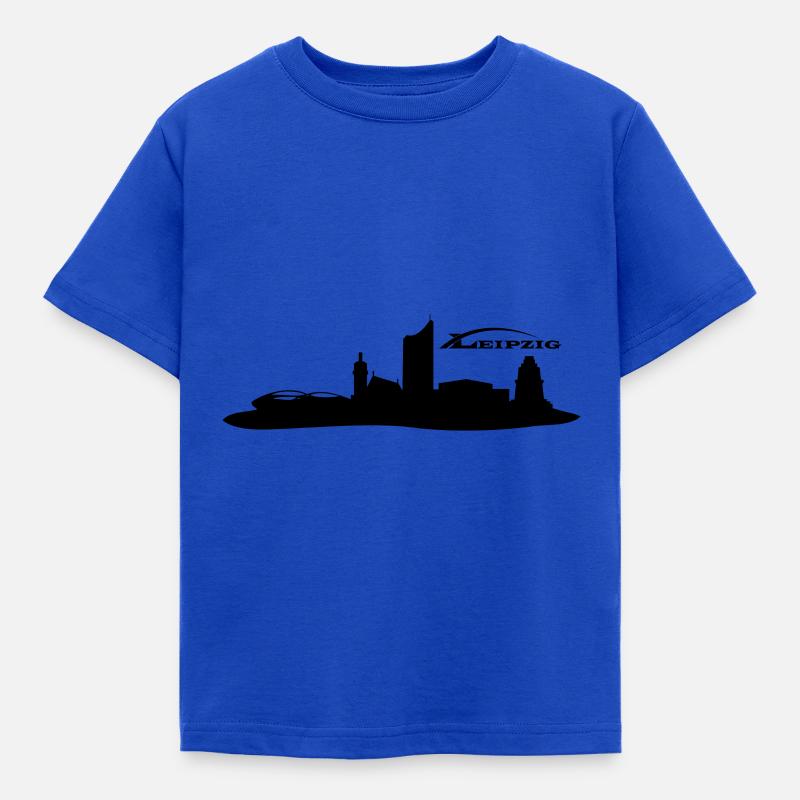 Leipzig - Kinder T-Shirt - Royalblau