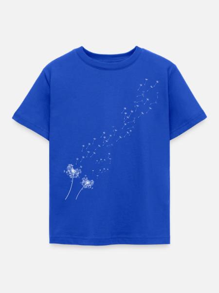 Löwenzahn - Kinder T-Shirt - Royalblau