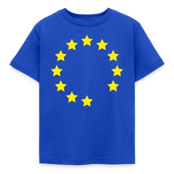 Brexit EU Europe - Kids' T-Shirt - royal blue - Front - AI Model Kid Female (0cm)