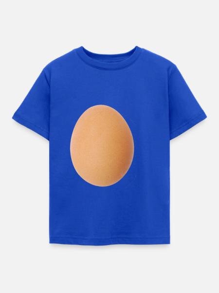 ei - Kinder T-Shirt - Royalblau