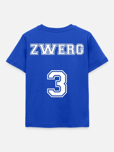 Zwerg 3 - Kinder T-Shirt - Royalblau