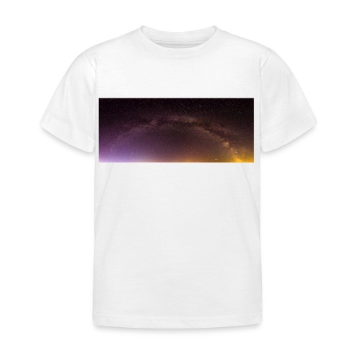 Milchstraße Panorama - Kinder T-Shirt