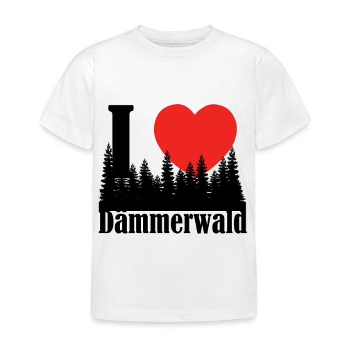 I LOVE DÄMMERWALD - Børne-T-shirt