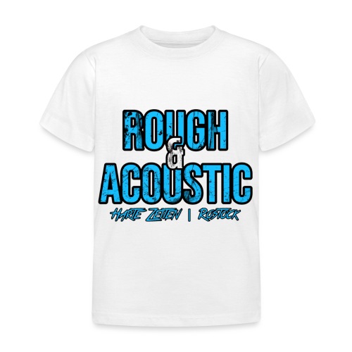 Rough & Acoustic Logo - Kinder T-Shirt