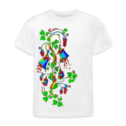 Glockenblume, Sommer, Blumen, Frühling, Design - Kinder T-Shirt
