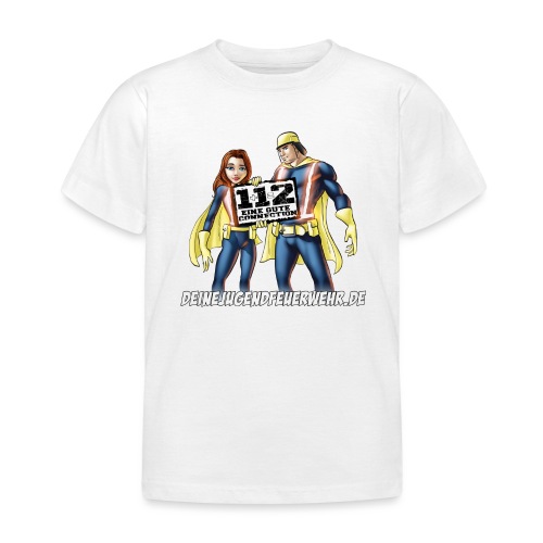 Superhelden & Logo - Kinder T-Shirt