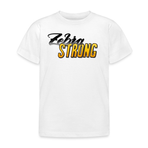 Zebra Strong - Kinder T-Shirt