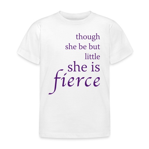 she-is-fierce - Kids' T-Shirt