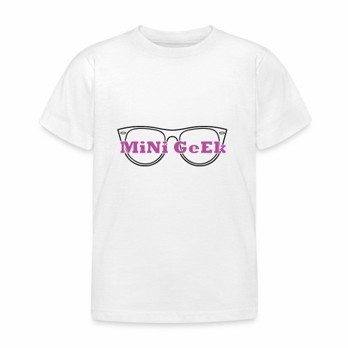Mini geek version fille - T-shirt Enfant