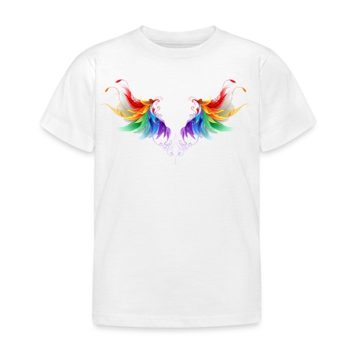 Ailes d'Archanges aux belles couleurs vives - T-shirt Enfant